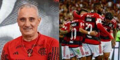 Flamengo e Tite - Foto Reprodução Internet