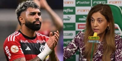 Gabigol / Leila Pereira - Fotos: Felipe Proença / Cesar Greco/Palmeiras/by Canon