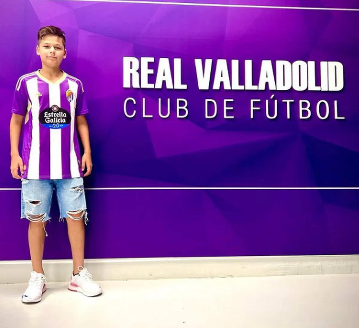 Guilherme Ruck, que atuava no Valladolid, agora é do Flamengo (Foto: Divulgação)