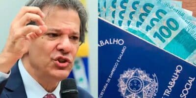 Haddad - salário aos aposentados (Foto- Reprodução, Montagem - TV Foco)