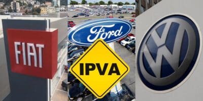 IPVA - Volkswagen, Fiat, Ford (Foto: Reprodução, Montagem - Tv Foco)