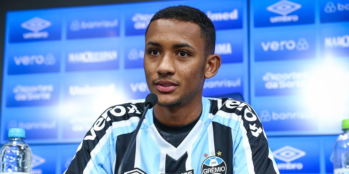 Jogador André Martins (Foto- Gremista :FC)