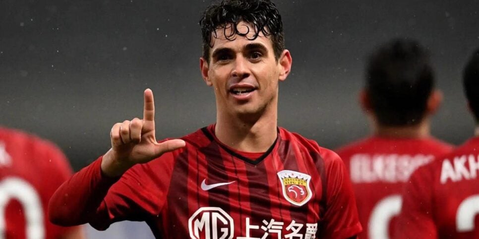 Oscar comentou sobre sua negociação com o Flamengo (Foto- X do Shanghai Port)