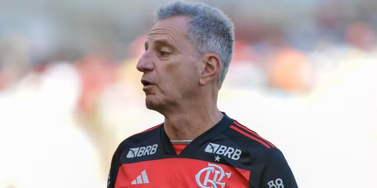 Landim é o atual presidente do Flamengo (Reprodução: Thiago Ribeiro/AGIF)