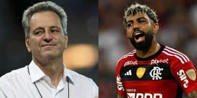 Landim e Gabigol - Foto Reprodução Internet