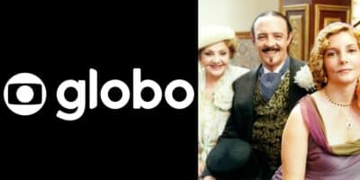 Logo da Globo / Elenco de O Cravo e a Rosa - Montagem: TVFOCO