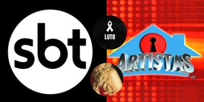 Logo do SBT / A Casa dos Artistas - Montagem: TVFOCO