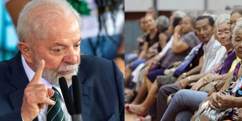 Lula / Idosos - Montagem: TVFOCO