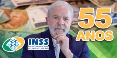 Lula - Aposentadoria do INSS aos 55 anos (Foto: Reprodução, Montagem - TV Foco)