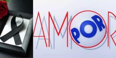 Luto / Logo Por Amor - Montagem TVFOCO