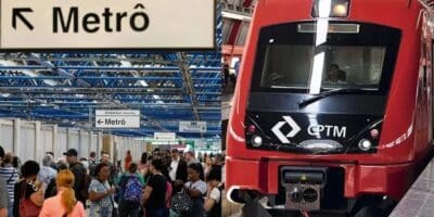 Cancelamento em massa de cartões do metrô e CPTM de SP - Montagem: TVFOCO