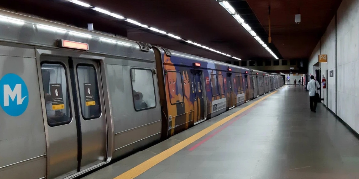 Metrô do Rio de Janeiro (Foto: Reprodução / Divulgação / O Dia)