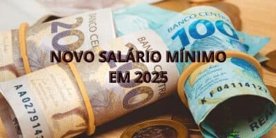 NOVO SALÁRIO MÍNIMO EM 2025 - Montagem: TVFOCO