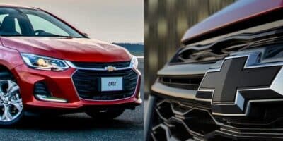 Onix / Logo da Chevrolet - Montagem: TVFOCO