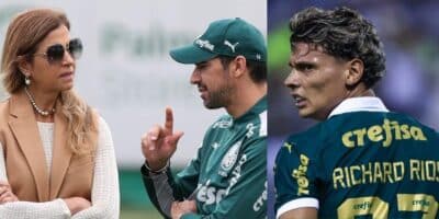 Richard Ríos está prestes a dar adeus ao Palmeiras e deixa Leila e Abel aflitos (Foto: Cesar Greco - Marcello Zambrana/ AGIF)