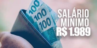 Salário mínimo de R$ 1.989 (Foto- Montagem - TV Foco, Well)