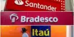 Santander / Bradesco / Itaú - Montagem: TVFOCO