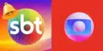 Sino, logo do SBT e logo da Globo (Fotos: Reproduções / Freepik / emissoras) 