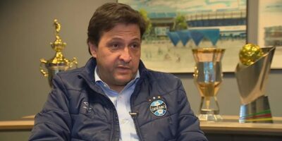 Alberto Guerra é o atual presidente do Grêmio (Reprodução: João Victor Teixeira)