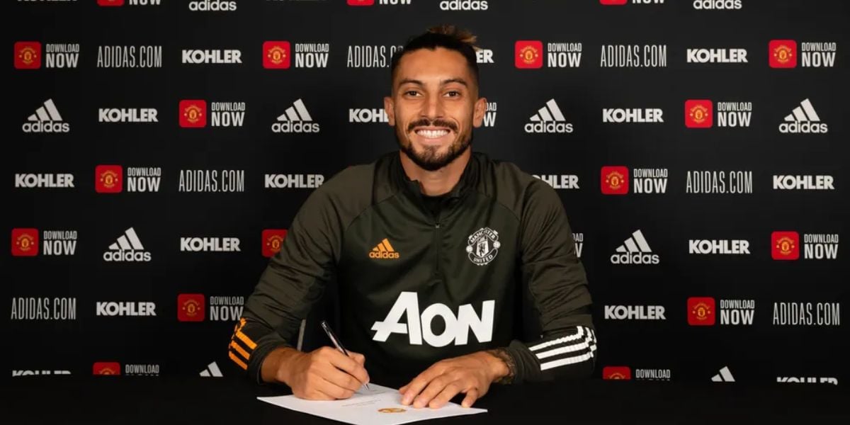 O jogador custou R$88 milhões aos cofres do United (Reprodução: X)