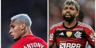 Antony indo pro Flamengo pro lugar de Gabigol no Flamengo - (Foto: Reprodução / Internet)