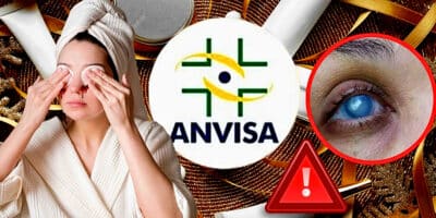 ANVISA baixou ordem contra produto amado, principalmente pelas mulheres, após causar cegueira (Foto Reprodução/Lennita/Tv Foco/Canva)