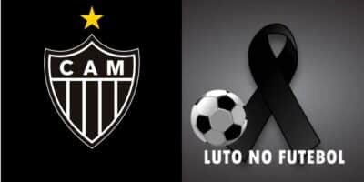 Atlético Mineiro confirma morte de jogador campeão - Foto: Montagem