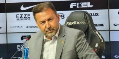 Augusto Melo é presidente do Corinthians (Foto: Reprodução/Meu Timão)