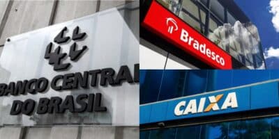 Banco Central confirma o que está acontecendo na poupança da Caixa, Bradesco e mais - Foto: Montagem