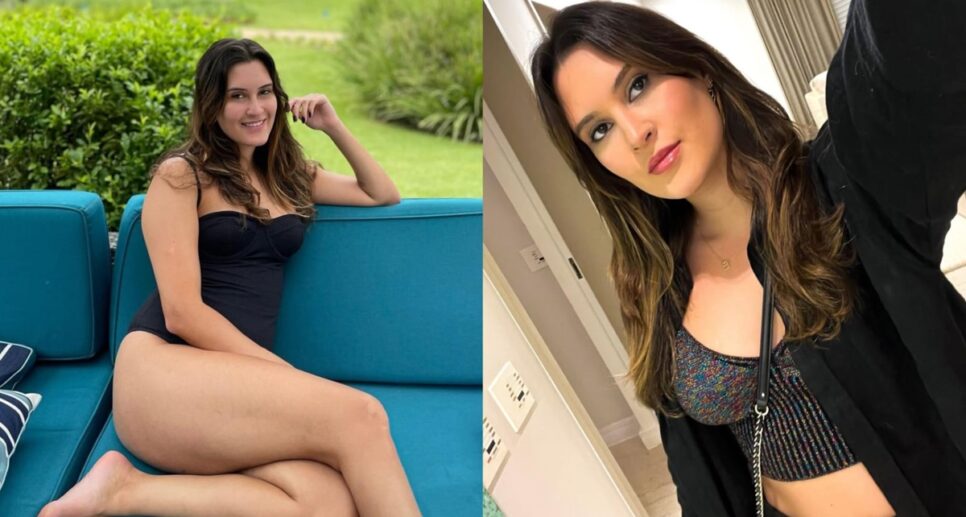 Bia Bonemer é uma gata lindíssima que entrega tudo como influenciadora digital (Fotos: Reprodução/ Instagram/ Montagem TV Foco)