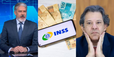 Imagem do post “Estão em vigor”: Bonner para JN às pressas com canetada de Haddad que traz fim dos R$1412 a milhares no INSS