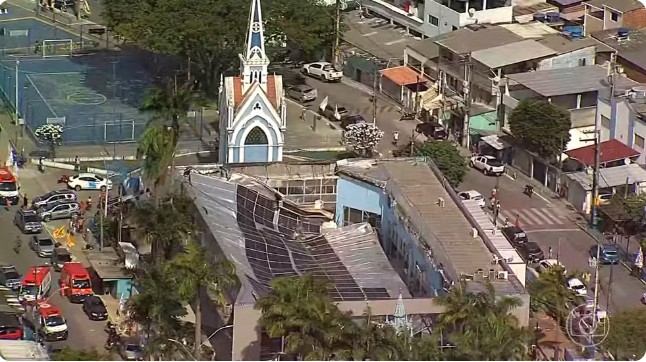 Teto do Santuário do Morro da Conceição, em Recife, Pernambuco - Foto: Internet