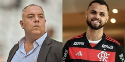 Flamengo abre cofres e encaminha chegada de +1 craque junto com Michael - (Foto: Montagem / TV FOCO)