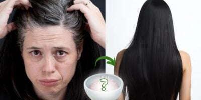 Imagem do post Mais potente que amônia: Tinta natural com único ingrediente popular cobre até último fio de cabelo branco