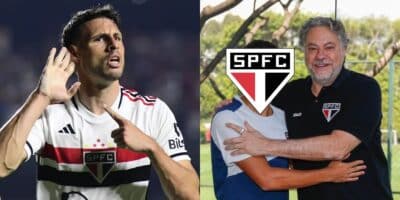 Casares fecha com craque para jogar ao lado de Calleri (Reprodução: Marcos Ribolli / Instagram)