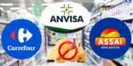 Carrefour, Assaí, supermercado, Anvisa e queijo (Foto: Reprodução / Canva / Montagem TV Foco)