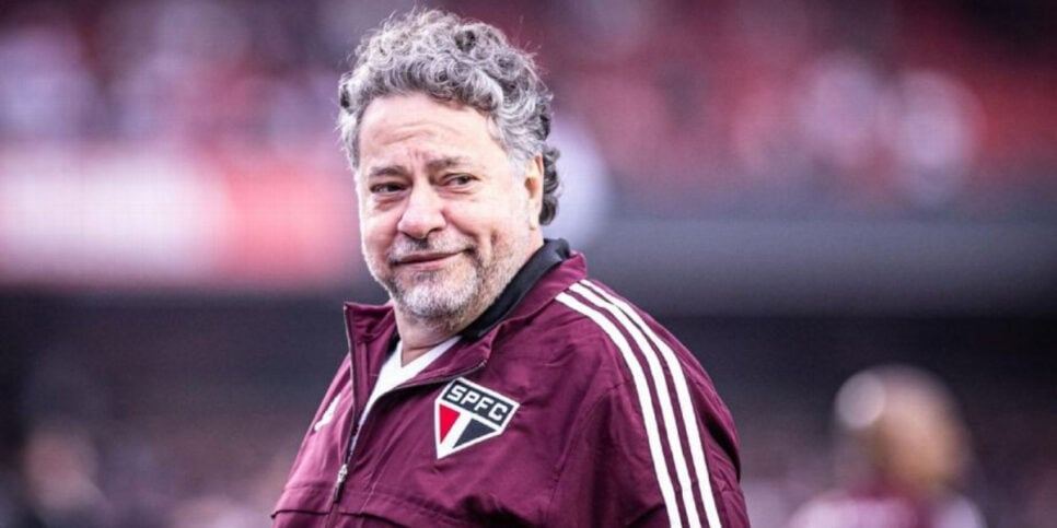 Casares é o presidente de futebol do São Paulo (Foto: Victor Monteiro/W9 PRESS/Gazeta Press)