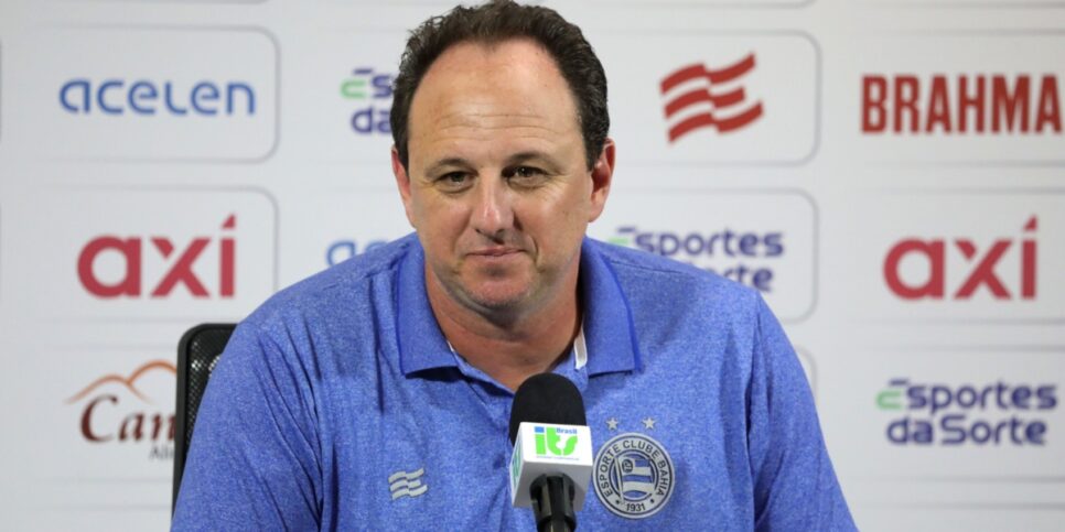 Rogério Ceni é técnico de futebol do Bahia (Foto: Felipe Oliveira / Bahia)