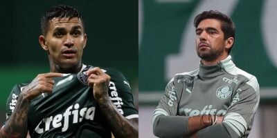 Abel Ferreira 'expulsou' Dudu no Palmeiras (Reprodução: Cesar Greco)