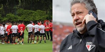 São Paulo sofre furacão histórico com ADEUS confirmado de 12 craques  - (Foto: Reprodução / Internet)