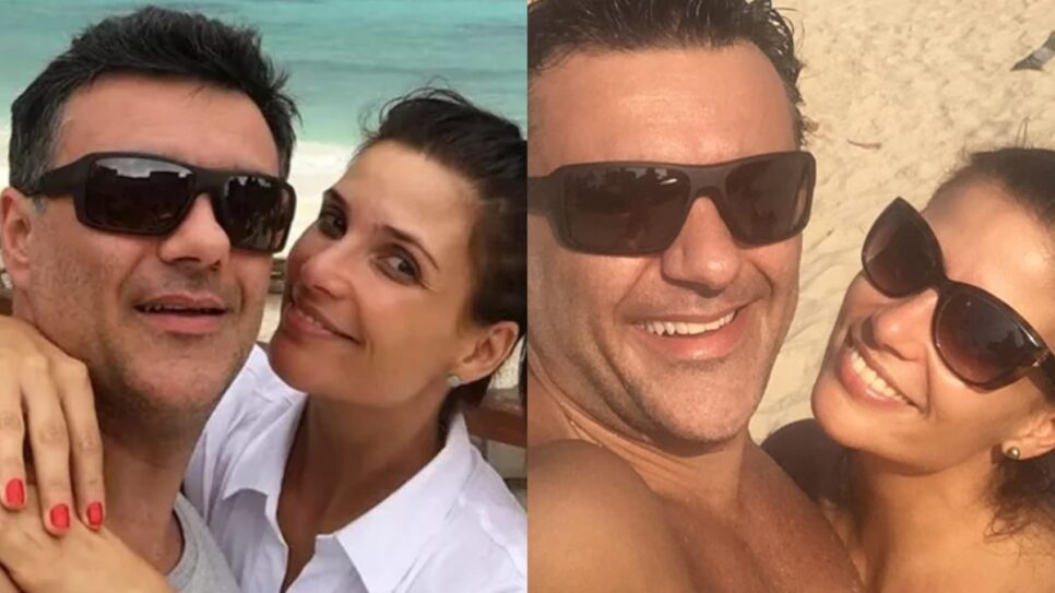 Sabrina Simonato e seu marido sigiloso (Fotos: Reprodução/ Instagram/ Montagem TV Foco)