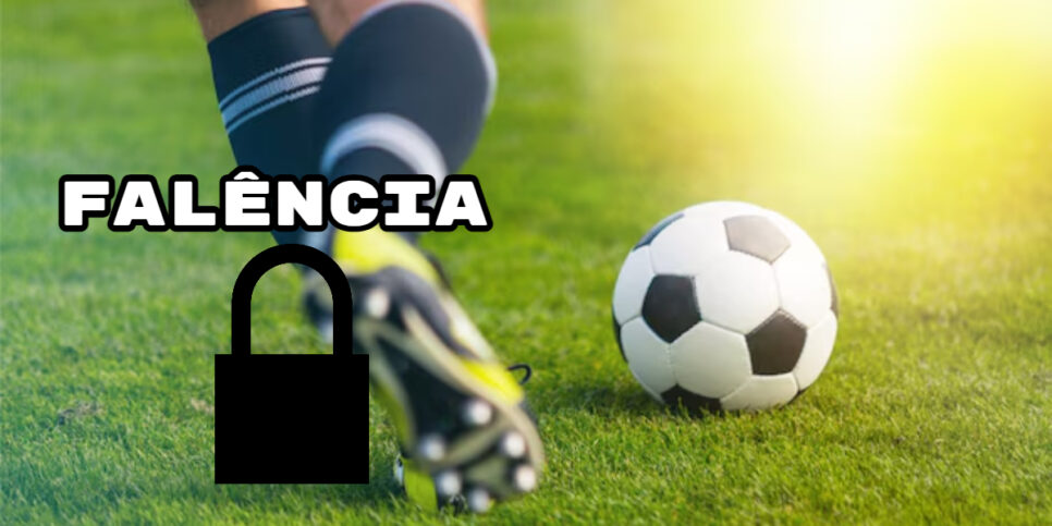 Falência de time de futebol (Foto: Montagem TV FOCO/ Freepik)