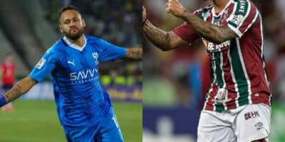 Fluminense: craque de R$8M dando adeus pra jogar com Neymar (Foto: Reprodução/Montagem TV Foco)