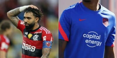 Gabigol pode ter substituto milionário no Flamengo (Reprodução: Sergio Moraes / Montagem TV Foco)