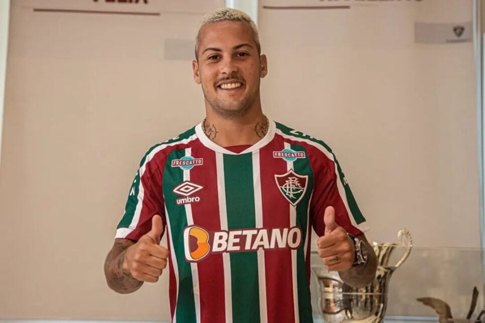 O jogador de futebol, Guga vem sendo observado pelo Internacional (Foto: Marcelo Gonçalves/FFC)