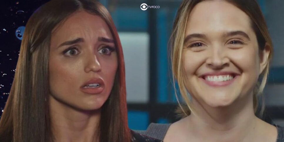 Jéssica e Electra em Família é Tudo (Foto: Reprodução / Globo / Montagem TV Foco)