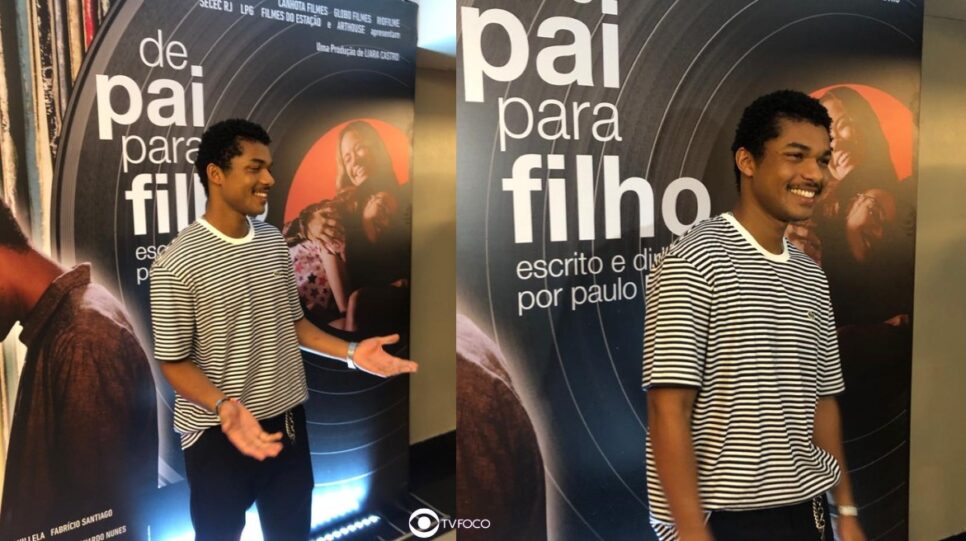 Juan Paiva brilha em Renascer da Globo e no filme De Pai para Filho (Foto: Reprodução / Diego Laureano / Montagem TV Foco)