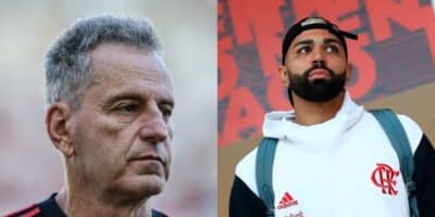 Landim se cansa no Flamengo e crava veredito final contra Gabigol - (Foto: Montagem / TV FOCO)