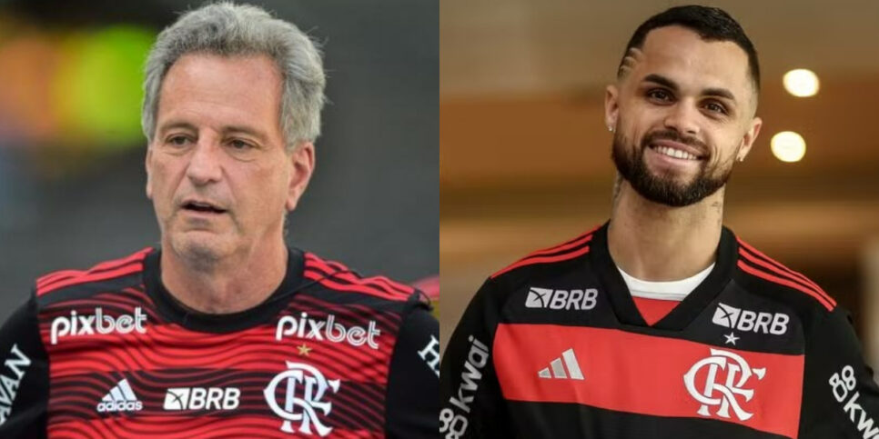 Landim passa por Leila e Flamengo quer reforço de R$ 12M (Foto: Reprodução/Montagem TV Foco)