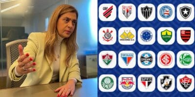 Leila Pereira não é a dona de time mais rica do futebol brasileiro (Reprodução: Emilio Botta / Montagem TV Foco)